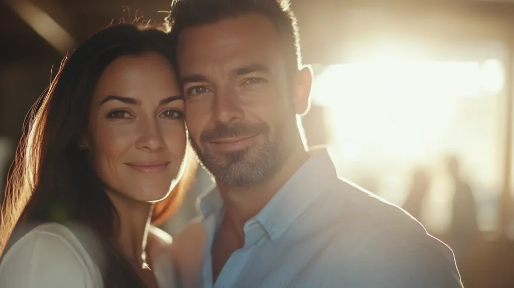 Casal feliz